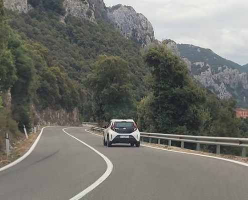 Bergstraße SS125, Sardinien