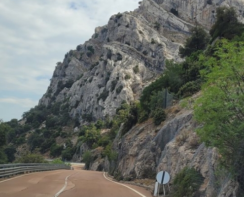 Bergstraße SS125, Sardinien