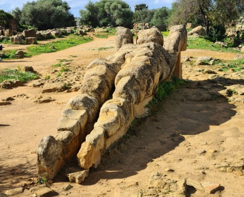 Sizilien_2026_Agrigent_01 Tempel von Agrigent, Sizilien