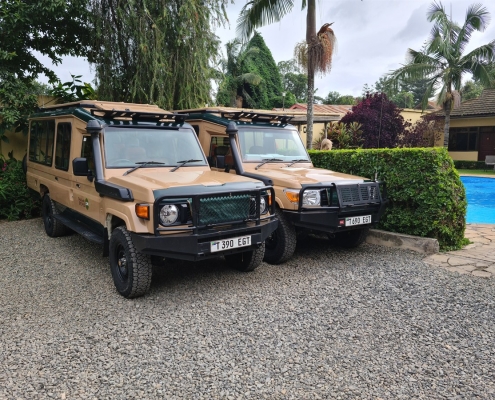 Ahadi-Lodge mit Jeep Lodges und Camps, Tansania