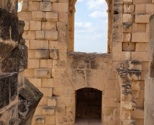 Kolloseum5 Kolosseum von El Jem, Tunesien
