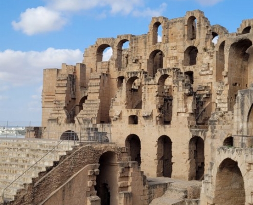 Kolloseum7 Kolosseum von El Jem, Tunesien