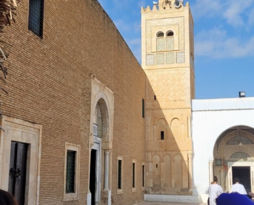 Mausoleum Mausoleum von Sidi Sahbi in Kairouan, Tunesien