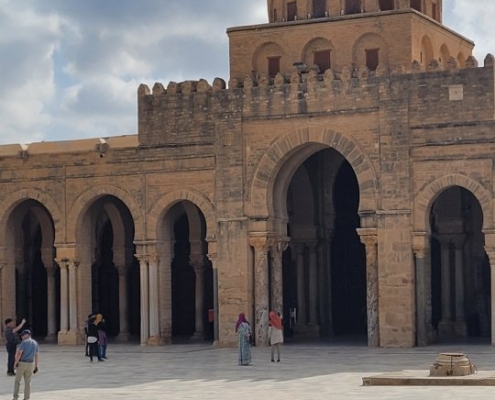 Moschee2 Große Moschee von Kairouan, Tunesien