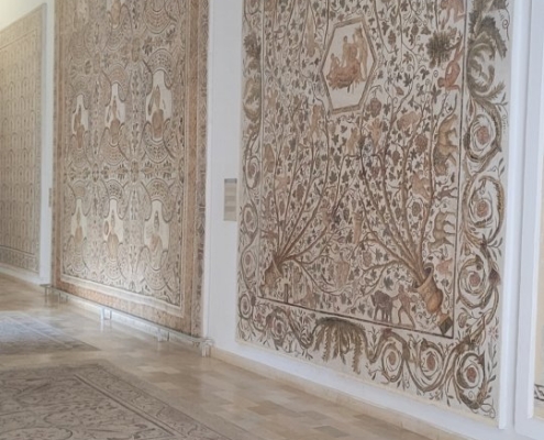 roemische_villa11 Römische Villa mit Mosaiken in El Jem, Tunesien