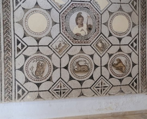 roemische_villa12 Römische Villa mit Mosaiken in El Jem, Tunesien