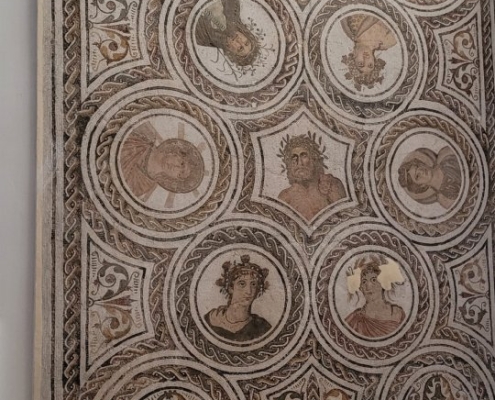 roemische_villa2 Römische Villa mit Mosaiken in El Jem, Tunesien
